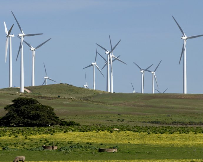 wind turbines