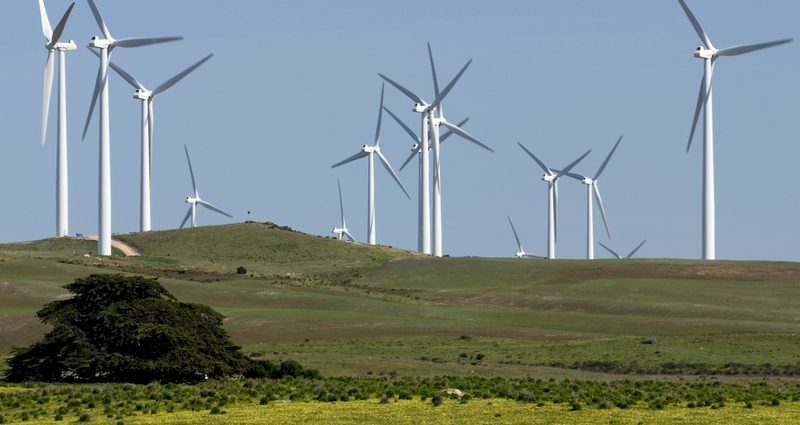 wind turbines